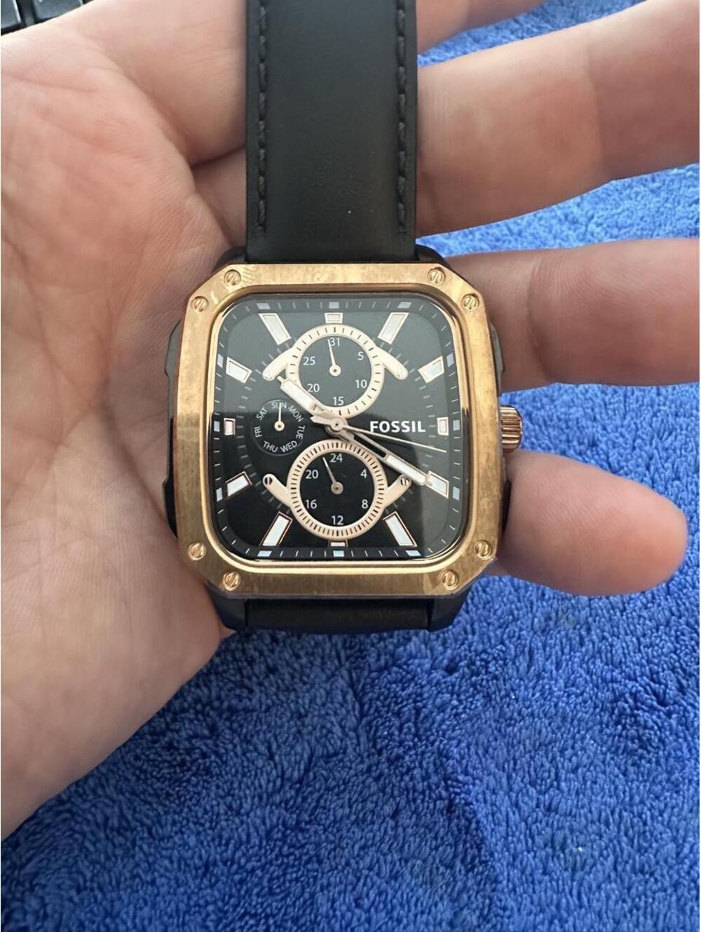 Fossil MBQ2654 Square Face Watch